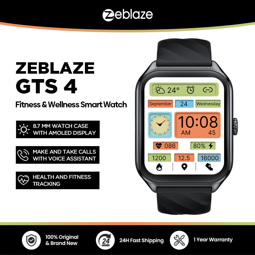 Smartwatch X12 - Zeblaze GTS 4 音声通話機能付き 1.94インチHD AMOLEDスクリーン