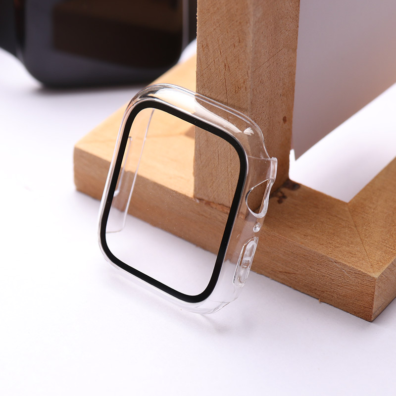 Watch Case Bumper - 2 個の強化ガラスケース Apple Watch シリーズ 11