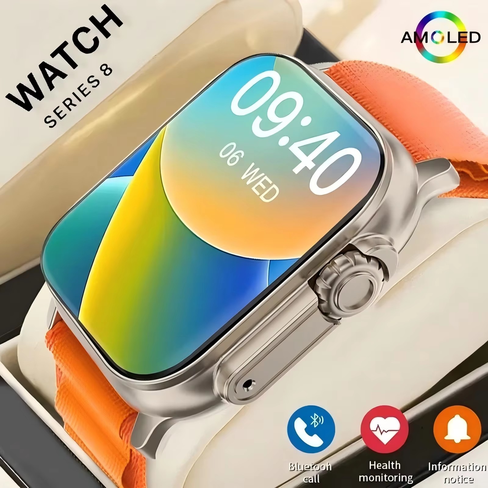 Smartwatch X12 - オリジナル T900 ウルトラ 2 スマートウォッチ 49
