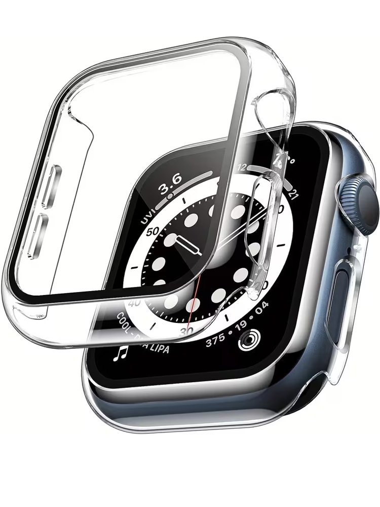 Watch Case Bumper - 2 個の強化ガラスケース Apple Watch シリーズ 11