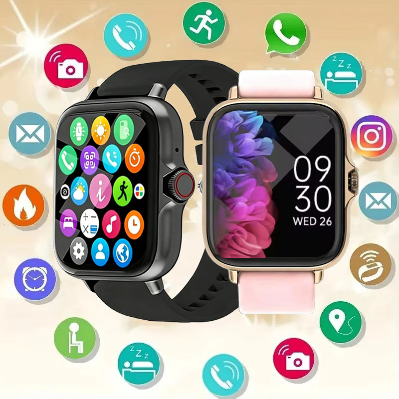 Smartwatch X12 - 2026 新しい多機能スマートウォッチ男性 & 女性 Bluetooth 接続電話音楽フィットネススポーツブレスレット睡眠モニター腕時計