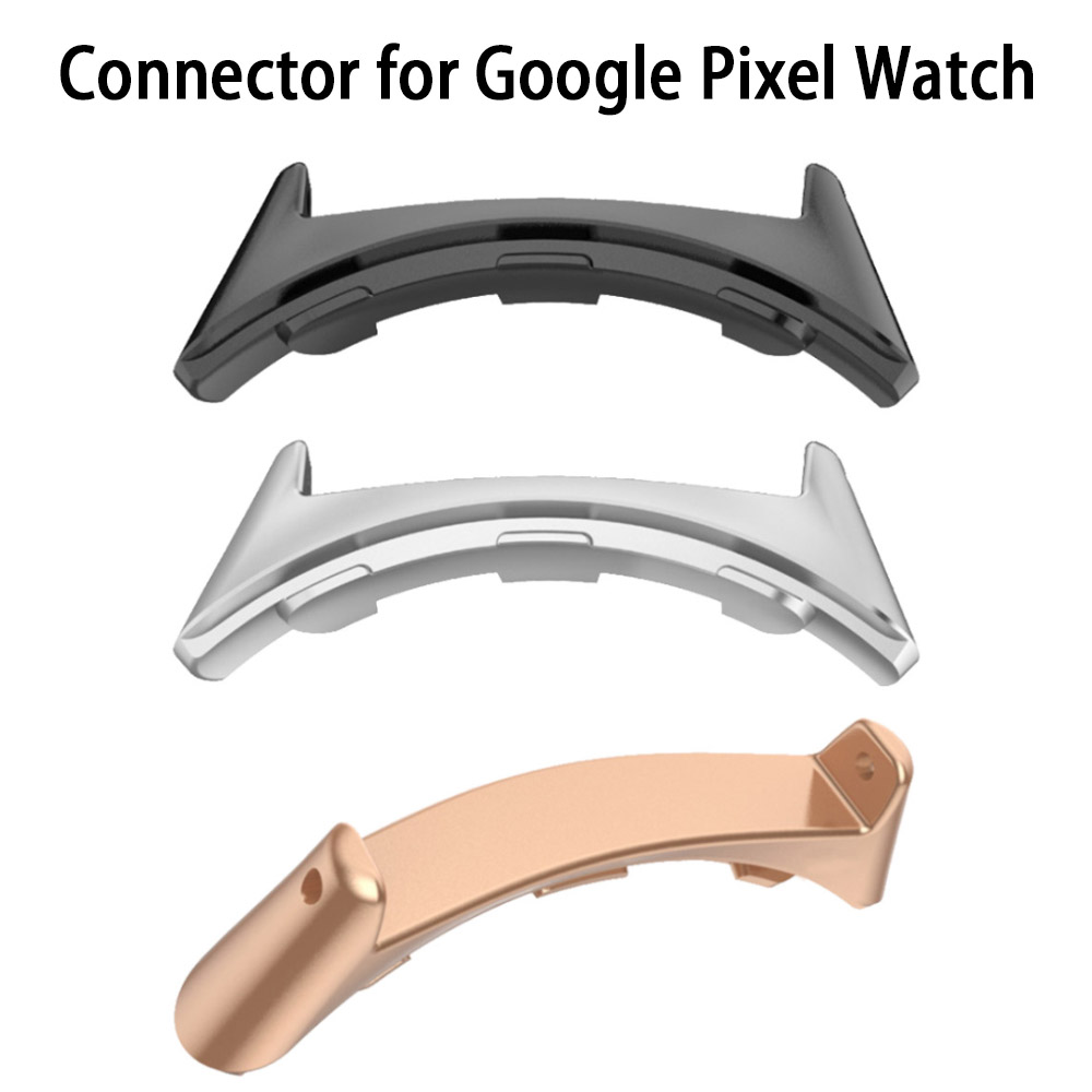 Smartwatch Watch Accessories - 2個20ミリメートル金属コネクタgoogleのピクセル時計バンドスマートウォッチアダプタピクセル腕時計アクセサリー互換リンク帯域幅