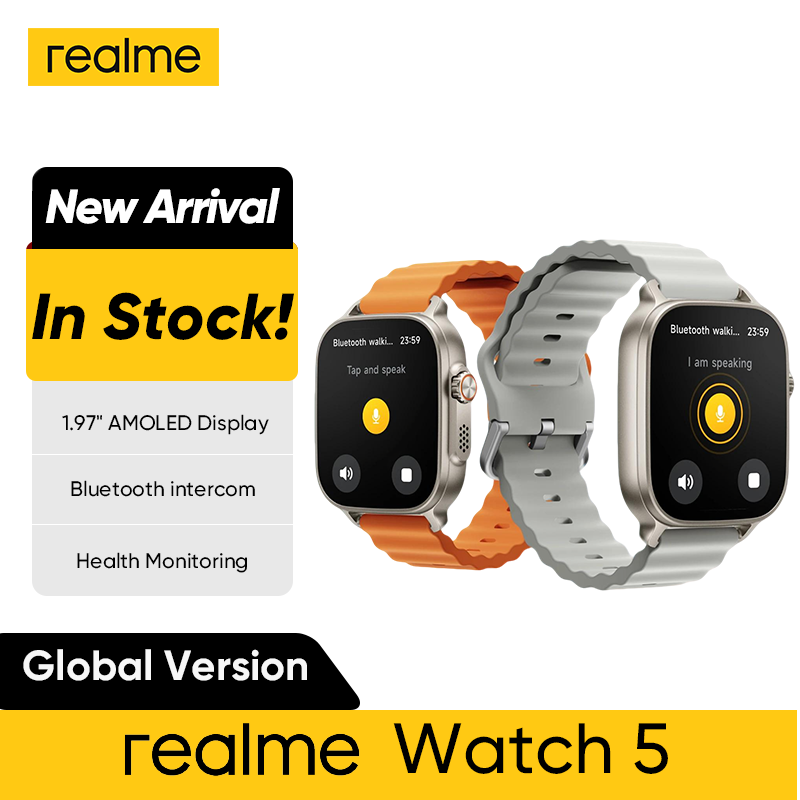 Smartwatch Faces - グローバル版 realme watch 5 1.97インチ 600nit