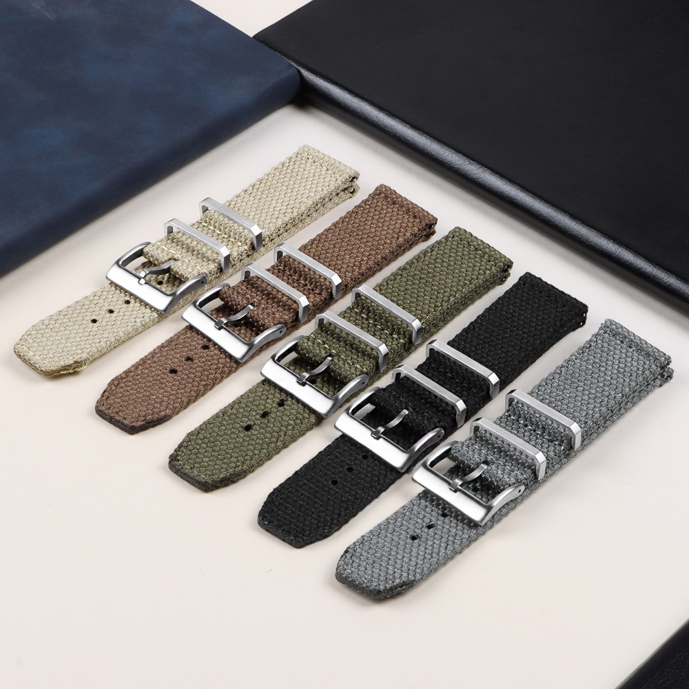 高品質ナイロン時計ストラップ 20 ミリメートル 22 ミリ - Nylon Nato Strap のレビューと価格