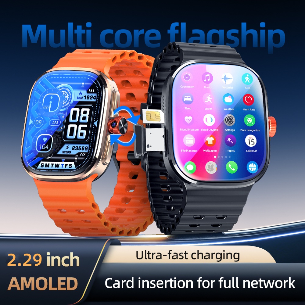 P2スマートウォッチ 5G LTE Android 13.0 - Smartwatch Faces のレビューと価格