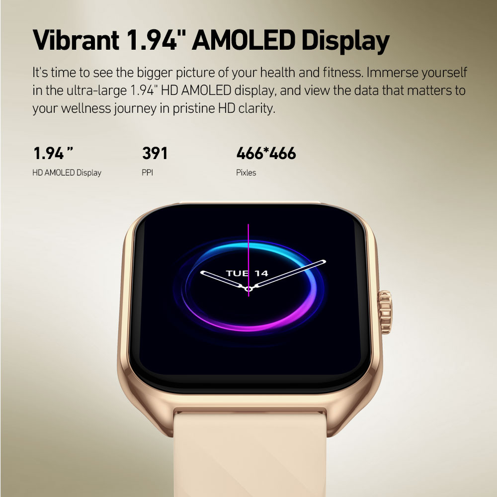 Zeblaze GTS 4 音声通話機能付き 1.94インチ - Smartwatch X12 のレビューと価格