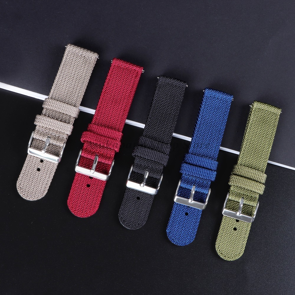 男性と女性のためのナイロンストラップ,キャンバス,ユニバーサ - Nylon Nato Strap のレビューと価格