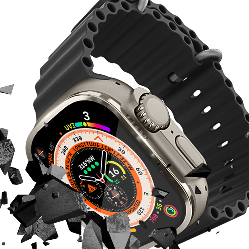 傷防止スクリーンプロテクター,iwatch ultra 2用 - Watch Case Bumper のレビューと価格
