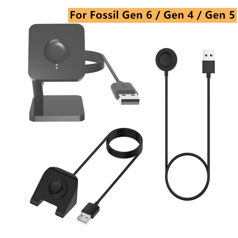 1メートルusb磁気急速充電の充電器ドックのため化石世代6/ - Fossil Smartwatch Accessories のレビューと価格