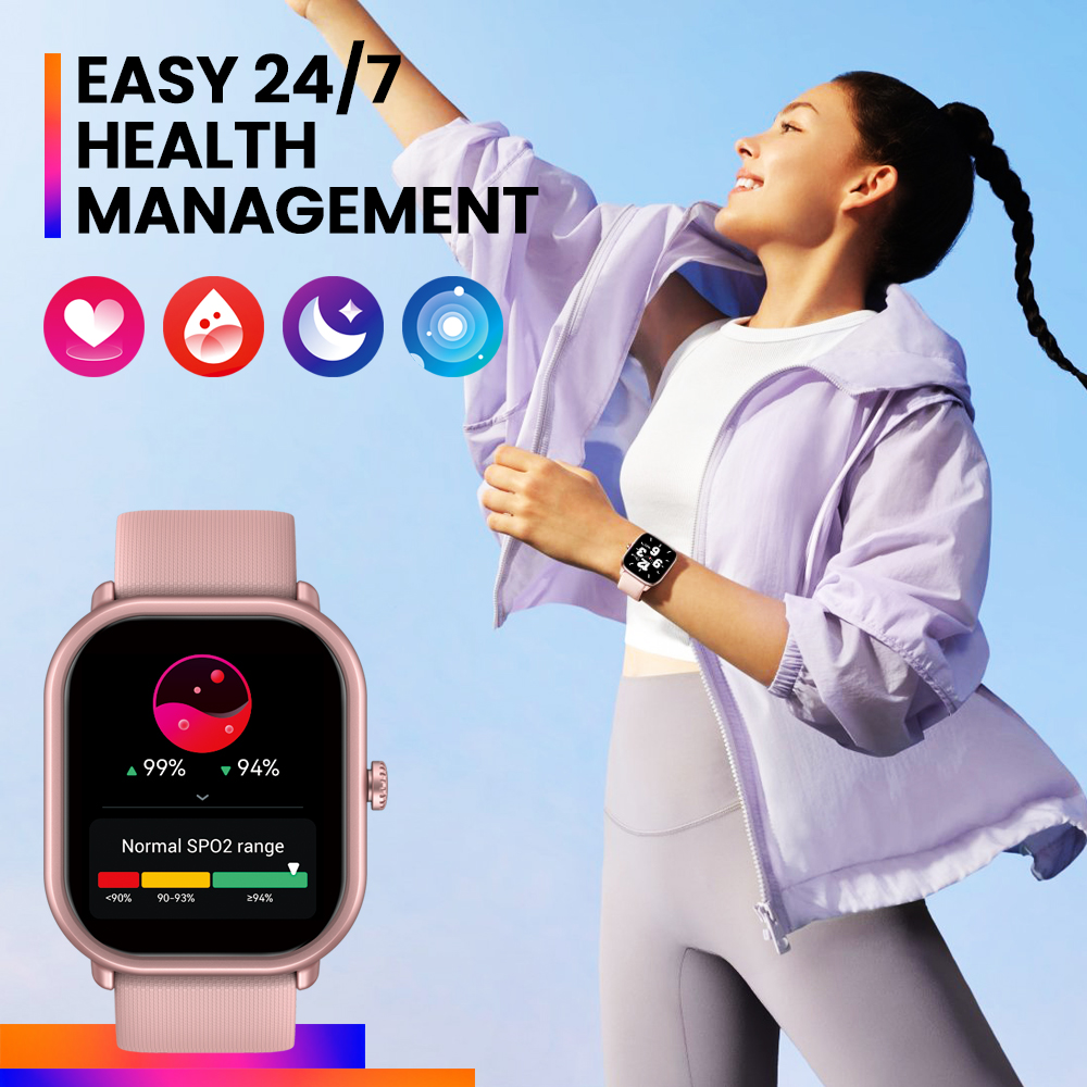 Zeblaze-男性と女性のためのGts 3 Proスマート - Smartwatch Faces のレビューと価格