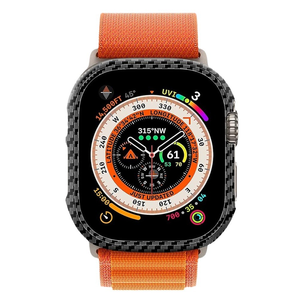 ケブラー炭素繊維薄型ケース Apple Watch Ultr - Watch Case Bumper のレビューと価格