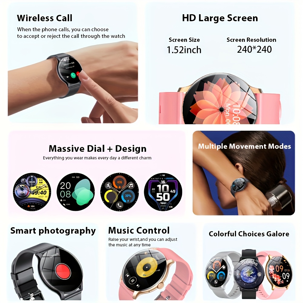 LAXASFIT アウトスポーツ スマートウォッチ Blue - Smartwatch Face のレビューと価格