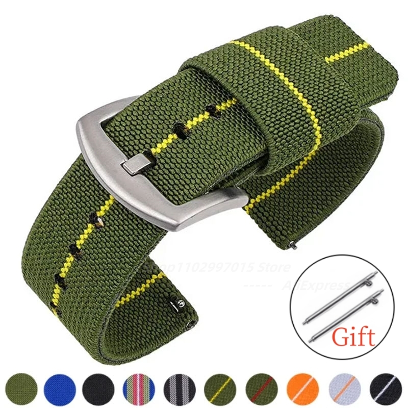 ナイロン時計バンド 18 ミリメートル 20 ミリメートル  - Nylon Nato Strap のレビューと価格