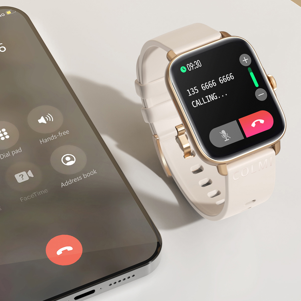 COLMI P28 プラス Bluetooth 応答通話スマ - Smartwatch Faces のレビューと価格